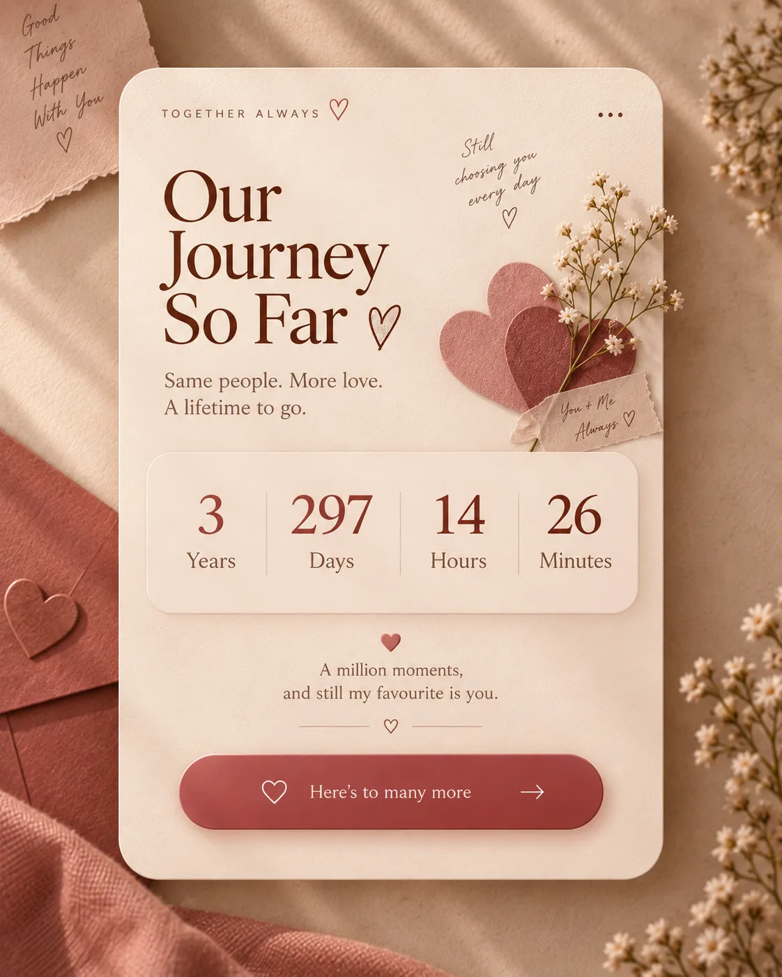 Time Together component preview
